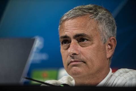 Jose Mourinho of Manchester United ManU during the press conference PK Pressekonferenz before the UEFA Champions League match between Juventus and Manchester United at the Juventus Stadium, Turin, Italy on 6 November 2018. Copyright: xAlbertoxGandolfox 21830017