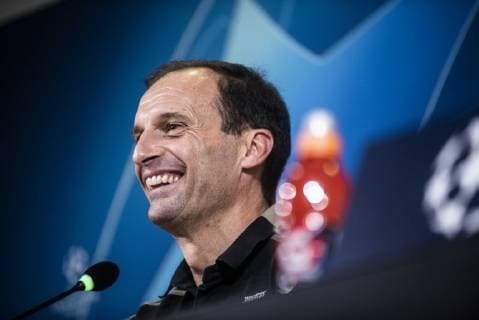 Massimiliano Allegri of Juventus during the press conference PK Pressekonferenz before the UEFA Champions League match between Juventus and Manchester United ManU at the Juventus Stadium, Turin, Italy on 6 November 2018. Copyright: xAlbertoxGandolfox 21830049