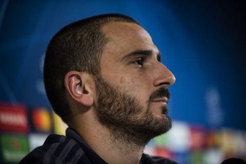 Leonardo Bonucci of Juventus during the press conference PK Pressekonferenz before the UEFA Champions League match between Juventus and Manchester United ManU at the Juventus Stadium, Turin, Italy on 6 November 2018. Copyright: xAlbertoxGandolfox 21830054
