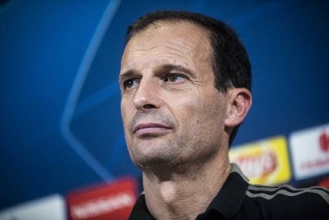Massimiliano Allegri of Juventus during the press conference PK Pressekonferenz before the UEFA Champions League match between Juventus and Manchester United ManU at the Juventus Stadium, Turin, Italy on 6 November 2018. Copyright: xAlbertoxGandolfox 21830060