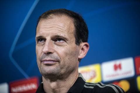 Massimiliano Allegri of Juventus during the press conference PK Pressekonferenz before the UEFA Champions League match between Juventus and Manchester United ManU at the Juventus Stadium, Turin, Italy on 6 November 2018. Copyright: xAlbertoxGandolfox 21830061
