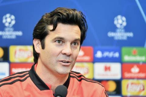 Coach SANTIAGO SOLARI of Real Madrid speaks during the press conference PK Pressekonferenz prior to 4th round Football Champions League group G match: Viktoria Plzen vs Real Madrid in Pilsen, Czech Republic, November 6, 2018. (CTKxPhoto MiroslavxChaloupka) CTKPhotoP201811060934101  cha15
