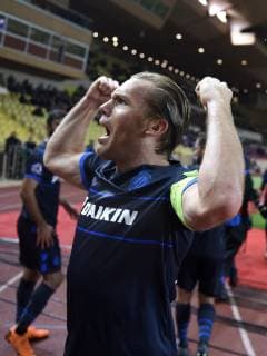 Fußball, CL, AS Monaco - FC Brügge Ruud Vormer midfielder of Club Brugge FOOTBALL : AS Monaco vs Club Bruges Ligue des Champions - Monaco - 06 11 2018 PhotoNews Panoramic  775218872