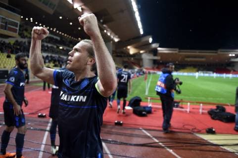 Fußball, CL, AS Monaco - FC Brügge Ruud Vormer midfielder of Club Brugge FOOTBALL : AS Monaco vs Club Bruges Ligue des Champions - Monaco - 06 11 2018 PhotoNews Panoramic  775218872