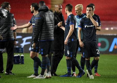 Fußball, CL, AS Monaco - FC Brügge Thierry Henry head coach of Monaco FOOTBALL : AS Monaco vs Club Bruges Ligue des Champions - Monaco - 06 11 2018 PhotoNews Panoramic  775218872