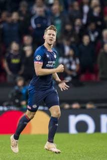 LONDON, Tottenham Hotspur FC - PSV, football, Champions League, season 2018-2019, 06-11-2018, Wembley Stadium, PSV player Luuk de Jong has scored 0-1 Tottenham Hotspur - PSV  x2601706x