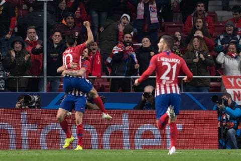 Football Champions League Group Phase 4 Matchday Atletico Madrid Borussia Dortmund on 06 11 2018 at Wanda Metropolitano in Madrid X DFL Regulations prohibit any use of photographs as image sequences and or quasi video xMNx