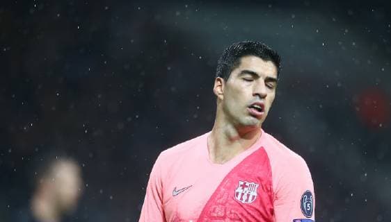 Photo LaPresse - Spada November 06 , 2018 Milan ( Italy ) Soccer Inter vs Barcelona - Champions League - "San Siro Stadium " In the pic: Suarez  Copyright: xSpada LaPressex
