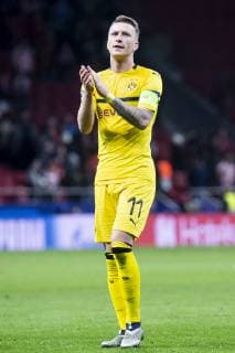 Borussia Dortmund Marco Reus during group stage of UEFA Champions League match between Atletico de Madrid and Borussia Dortmund at Wanda Metropolitano in Madrid, Spain.November 06, 2018.  (5586060)