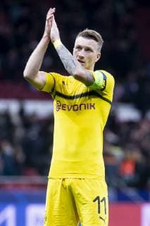 Borussia Dortmund Marco Reus during group stage of UEFA Champions League match between Atletico de Madrid and Borussia Dortmund at Wanda Metropolitano in Madrid, Spain.November 06, 2018.  (5599063)