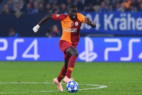 Football Champions League Group Phase 4 Matchday FC Schalke 04 Galatasaray Istanbul on 06 11 2018 at the Veltins Arena in Gelsenkirchen Badou Ndiaye Istanbul DFL Regulations prohibit any use of photographs as image sequences and or quasi video xRx