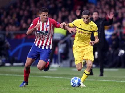 Rodri Atletico Madrid 14 Thomas Atletico Madrid 5 Atletico Madrid vs Borussia Dortmund Football Champions League Group Phase 06 11 2018 Atletico Madrid vs Borussia Dortmund Football Champions League Group Phase 06 11 2018 Madrid Copyright: xEIBNER HarryxLangerx EP_HLR