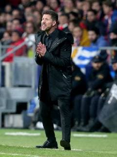 Coach Diego Simeone Atletico Madrid Atletico Madrid vs Borussia Dortmund Football Champions League Group Phase 06 11 2018 Atletico Madrid vs Borussia Dortmund Football Champions League Group Phase 06 11 2018 Madrid Copyright: xEIBNER HarryxLangerx EP_HLR