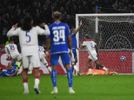 07 11 2018 xmeix Football UEFA Champions League Olympique Lyon TSG 1899 Hoffenheim emspor v l the 1 0 for Olympique Lyon by Olympique Lyons Nabil Fekir against the 1 0 for Olympique Lyon by DFL DFB REGULATIONS PROHIBIT ANY USE OF PHOTOGRAPHS as IMAGE SEQUENCES and or QUASI VIDEO Lyon prio:1