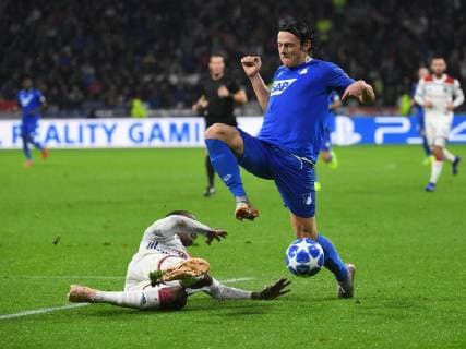 07 11 2018 xmeix Football UEFA Champions League Olympique Lyon TSG 1899 Hoffenheim emspor v l Olympique Lyons Marcelo vs Nico Schulz TSG 1899 Hoffenheim DFL DFB REGULATIONS PROHIBIT ANY USE OF PHOTOGRAPHS as IMAGE SEQUENCES and or QUASI VIDEO Lyon prio:1