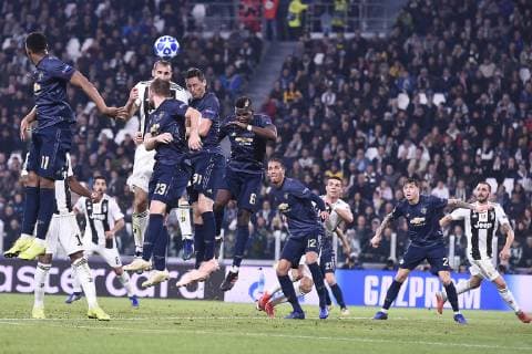 Photo LaPresse - Fabio Ferrari November 07, 2018 Turin, Italy soccer Juventus Fc vs Manchester United ManU - Uefa Champions League 2018 2019 - Allianz Stadium - Group H. In the pic:Chiellini Giorgio (Juventus F.C.);  Copyright: xFabioxFerrari LaPressex