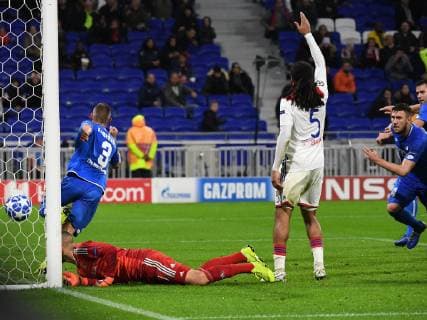 07 11 2018 xmeix Football UEFA Champions League Olympique Lyon TSG 1899 Hoffenheim emspor v l Match to 2 2 by Pavel Kaderabek TSG 1899 Hoffenheim vs Olympique Lyons Anthony Lopes DFL DFB REGULATIONS PROHIBIT ANY USE OF PHOTOGRAPHS as IMAGE SEQUENCES and or QUASI VIDEO Lyon prio:1