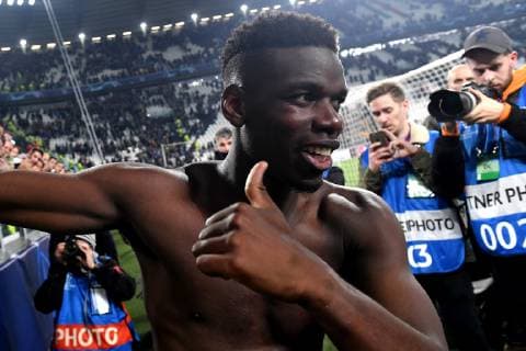 Paul Pogba o Manchester celebrates at the end of the Uefa Champions League 2018 2019 Group H football match between Juventus and Manchester United ManU at Juventus stadium, Turin, November, 07, 2018 Foto Andrea Staccioli Insidefoto andreaxstaccioli