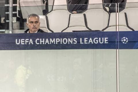 Jose Mourinho Coach (Manchester Utd) during the Uefa Champions League Group Stage H, match between Juventus 1-2 Manchester Utd at Allianz Stadium on November 07, 2018 in Torino, Italy. Noxthirdxpartyxsales  (90664923)