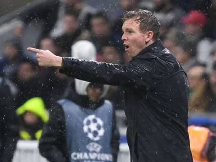 07 11 2018 xmeix Football UEFA Champions League Olympique Lyon TSG 1899 Hoffenheim emspor v l Hoffenheims coach Julian Nagelsmann TSG 1899 Hoffenheim DFL DFB REGULATIONS PROHIBIT ANY USE OF PHOTOGRAPHS as IMAGE SEQUENCES and or QUASI VIDEO Lyon prio:1