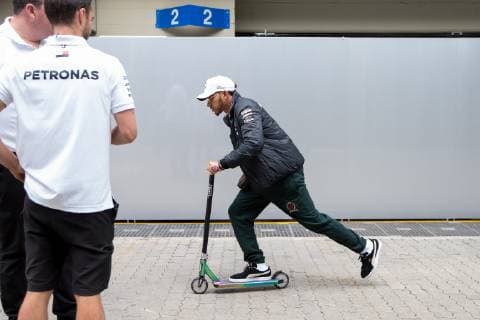 November 8, 2018 - Sao Paulo, Sao Paulo, Brazil - LEWIS HAMILTON, of Mercedes AMG Petronas, during the preparation day for the Formula One Grand Prix of Brazil 2018 at Interlagos circuit, in Sao Paulo, Brazil. The grand prix will be celebrated next Sunday, November 11. Formula One Grand Prix of Brazil 2018 preparation day - ZUMAl146 20181108_zaf_l146_035 Copyright: xPauloxLopesx