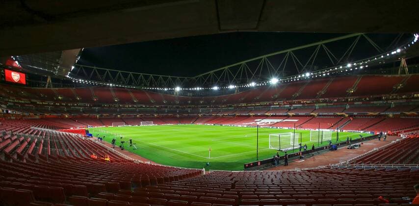 Arsenal v Sporting Clube de Portugal UEFA Europa League General view inside the stadium before the Arsenal and Sporting Clube de Portugal match in the UEFA Europa League match at the Emirates Stadium, London Content Not Available For UK Newspapers Copyright: xStevexO Sullivanx FIL-12520-0002