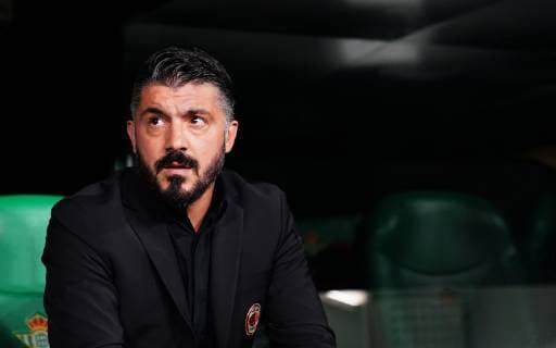 Photo LaPresse - Spada November 08 , 2018 Sevilla ( Spain ) Soccer A.C. Milan - Season 2018-2019 Betis Siviglia vs Milan "Benito Villamarin "Stadium In the pic: Gennaro Gattuso  Copyright: xLaPresse Spadax
