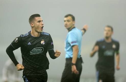 Dinamo vs. Spartak Trnava for European Spring 08.11.2018., Croatia, Stadium Maksimir, Zagreb - UEFA Europa League, Group D, Round 4, GNK Dinamo - FC Spartak Trnava. Amer GOjak  GoranxStanzl PIXSELL