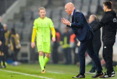 181108 Head coach Uwe Rösler of Malmö FF during the Europa League group stage match between Malmö FF and Sarpsborg 08 on November 8, 2018 in Malmö. Photo: Petter Arvidson BILDBYRN kod PA 92149  Copyright: PETTERxARVIDSON BB181108PA165