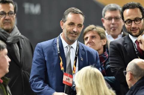Le Nouveau Proprietaire des Girondins Joseph Da Grosa FOOTBALL : Bordeaux vs Zenit St Petersbourg - 4eme Tour Ligue Europa - Bordeaux - 08 11 2018 ThierryBreton Panoramic 