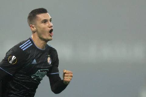 Dinamo vs. Spartak Trnava for European Spring 08.11.2018., Croatia, Stadium Maksimir, Zagreb - UEFA Europa League, Group D, Round 4, GNK Dinamo - FC Spartak Trnava. Amer Gojak  GoranxStanzl PIXSELL