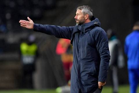 SOCCER - UEFA EL, Rosenborg vs RBS TRONDHEIM,NORWAY,08.NOV.18 - SOCCER - UEFA Europa League, group stage, Rosenborg BK vs Red Bull Salzburg. Image shows head coach Marco Rose (RBS). GEPAxpictures xFlorianxErtl