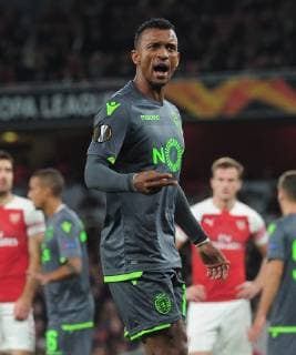 Football - 2018 2019 UEFA Europa League - Group E: Arsenal vs. Sporting Lisbon Nani of Sporting, at The Emirates. COLORSPORT ANDREW COWIE 