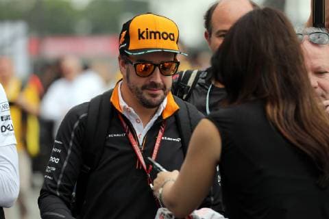 Photo4 LaPresse 09 11 2018 Sao Paulo, Brazil Grand Prix Formula One Brazil 2018 In the pic: Fernando Alonso (ESP) McLaren MCL32  Copyright: xPhoto4 LaPressex