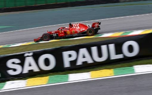 Motorsports: FIA Formula One World Championship WM Weltmeisterschaft 2018, Grand Prix of Brazil World Championship;2018;Grand Prix;Brazil , , 5 Sebastian Vettel (GER, Scuderia Ferrari) Sao Paulo Brazil