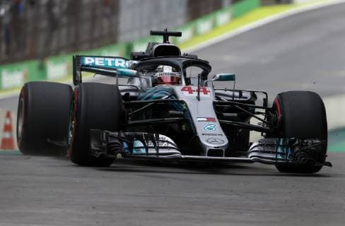 Motorsports: FIA Formula One World Championship WM Weltmeisterschaft 2018, Grand Prix of Brazil World Championship;2018;Grand Prix;Brazil , 44 Lewis Hamilton (GBR, Mercedes AMG Petronas F1 Team), 44 Lewis Hamilton (GBR, Mercedes AMG Petronas F1 Team), 44 Lewis Hamilton (GBR, Mercedes AMG Petronas F1 Team), Sao Paulo Brazil