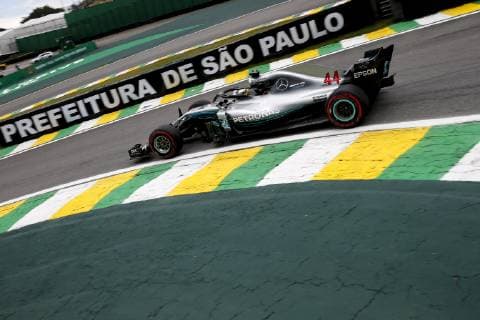 Motorsports: FIA Formula One World Championship WM Weltmeisterschaft 2018, Grand Prix of Brazil World Championship;2018;Grand Prix;Brazil , 44 Lewis Hamilton (GBR, Mercedes AMG Petronas F1 Team), Sao Paulo Brazil