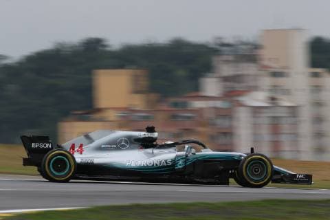 Sport Bilder des Tages Photo4 LaPresse 09 11 2018 Sao Paulo, Brazil Grand Prix Formula One Brazil 2018 In the pic: Lewis Hamilton (GBR) Mercedes AMG F1 W09  Copyright: xPhoto4 LaPressex