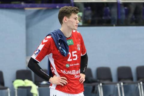 Disappointment at Finn Wullenweber Handball Sportverein Hamburg 25 TV Emsdetten vs Handball Sportverein Hamburg Handball 2 Bundesliga 09 11 2018 TV Emsdetten vs Handball Sportverein Hamburg Handball 2 Bundesliga 09 11 2018 Emsdetten Copyright: xEIBNER JanxStrohdiekx EP_JSK