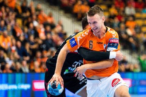 Handball, CL, Kristianstad - Telekom Veszprem 181110 Kristianstads Philip Henningsson under handbollsmatchen i Champions League mellan Kristianstad och Telekom Veszprem den 10 november 2018 i Helsingborg.  Copyright: AvdoxBilkanovic BB181110AB055