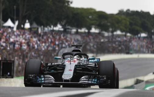 Motorsports: FIA Formula One World Championship WM Weltmeisterschaft 2018, Grand Prix of Brazil World Championship;2018;Grand Prix;Brazil , 44 Lewis Hamilton (GBR, Mercedes AMG Petronas F1 Team), Sao Paulo Brazil