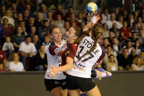 PXL_EHF Champions League, RK Podravka Vegeta vs. Thuringer HC 11.11.2018., Sports Hall Gymnasium Fran Galovic, Koprivnica, Croatia - EHF Champions League, Round 5, Group C, RK Podravka Vegeta vs. Thuringer HC. Alicia Stolle.  VjeranxZganecxRogulja PIXSELL