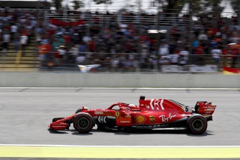 Motorsports: FIA Formula One World Championship WM Weltmeisterschaft 2018, Grand Prix of Brazil World Championship;2018;Grand Prix;Brazil , , 5 Sebastian Vettel (GER, Scuderia Ferrari) Sao Paulo Brazil