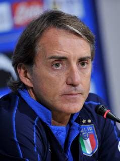 Fußball, Nationalteam Italien Pressekonferenz Photo LaPresse - Jennifer Lorenzini 12 Nvember 2018 Firenze (Italy) Soccer Italy Italian Football meeting - "Coverciano" - press conference PK Pressekonferenz Roberto Mancini In the pic: Roberto Mancini  Copyright: xJenniferxLorenzini LaPressex