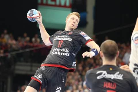 Simon Jeppsson SG Flensburg Handewitt 17 Flensburg Schleswig Holstein Germany Flens Arena Copyright: xAgentur54Gradx xSpeedphotosx