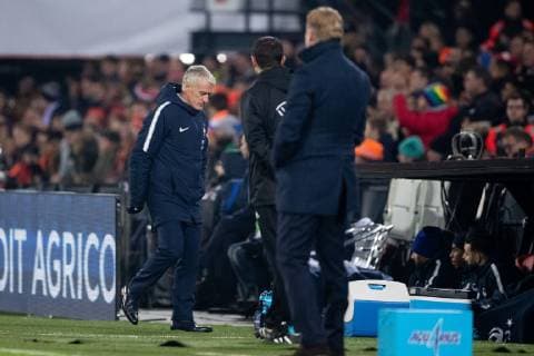 France coach Didier Deschamps, during the UEFA Nations League A group 1 qualifying match between The Netherlands and France at stadium De Kuip on November 16, 2018 in Rotterdam, The Netherlands UEFA Nations League A group 1 2018 2019 xVIxVIxImagesx xTomxBodexMultimediaxIVx 12797421