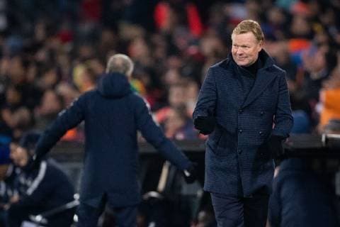 Holland coach Ronald Koeman during the UEFA Nations League A group 1 qualifying match between The Netherlands and France at stadium De Kuip on November 16, 2018 in Rotterdam, The Netherlands UEFA Nations League A group 1 2018 2019 xVIxVIxImagesx xTomxBodexMultimediaxIVx 12797948