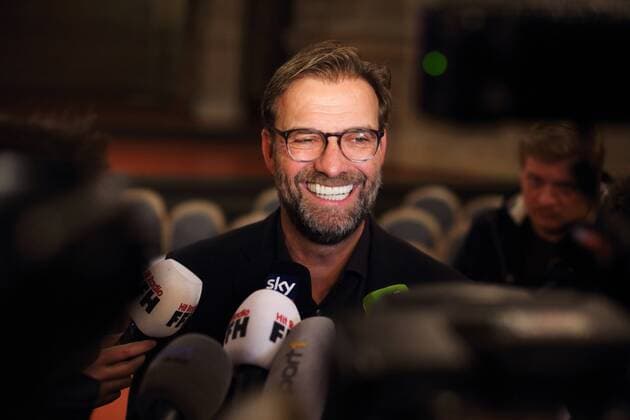 JUERGEN KLOPP VERLEIHUNG DES MAINZER MEDIENPREISES FUER NACHHALTIGES MEDIALES WIRKEN AN JUERGEN KLOPP CHRISTUSKIRCHE, MAINZ 