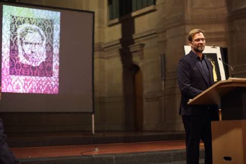 JUERGEN KLOPP VERLEIHUNG DES MAINZER MEDIENPREISES FUER NACHHALTIGES MEDIALES WIRKEN AN JUERGEN KLOPP CHRISTUSKIRCHE, MAINZ 