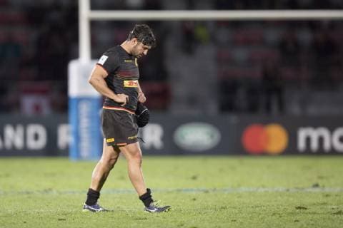 Germany Canada World Cup qualifying game qualifying game for the Rugby World Cup 2019 in Japan between Germany and Canada on 17 11 2018 in Marseille An incontrovertible Carlos Soteras Merz Germany 11 leaves the pitch Marseille Bouches du Rhone France Stade Delort